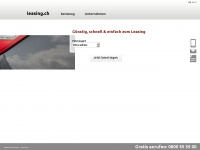 leasing.ch Webseite Vorschau