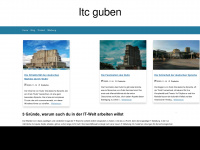 itc-guben.de Webseite Vorschau