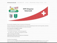 svp-gaiserwald.ch Webseite Vorschau