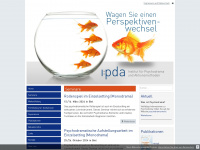 ipda.ch Webseite Vorschau