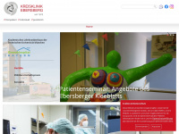 klinik-ebe.de Webseite Vorschau