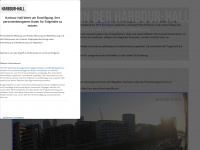 harbour-hall.de Webseite Vorschau