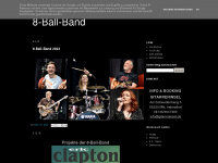 8-ball-band.blogspot.com Webseite Vorschau