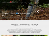 krumpholz.pl Webseite Vorschau