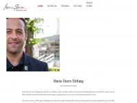 marco-sturm-stiftung.de Webseite Vorschau