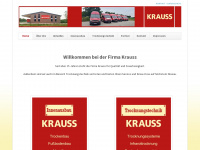 innenausbau-krauss.de Webseite Vorschau