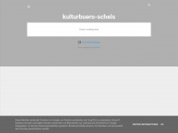 kulturbuero-schels.blogspot.com Webseite Vorschau