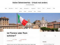 italien-sehenswertes.de Webseite Vorschau