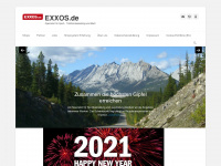 exxos.de Webseite Vorschau