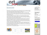 bernard-childs.com Webseite Vorschau