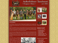 ausserfeldner-tanzlmusi.at Webseite Vorschau