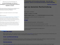 rechtschreibuebungen.com Webseite Vorschau