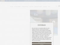 esteban.fr Webseite Vorschau