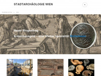 stadtarchaeologie.at Webseite Vorschau
