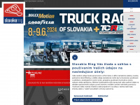 slovakiaring.sk Webseite Vorschau