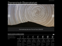 sternenstaub-observatorium.de Webseite Vorschau
