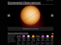 sonnenwind-observatorium.de Webseite Vorschau