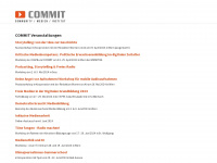 commit.at Webseite Vorschau