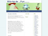 witz-hp.de Webseite Vorschau