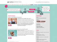 radioexperten.info Webseite Vorschau