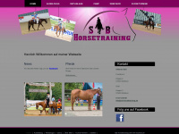 sb-horsetraining.de Webseite Vorschau