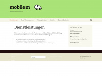 mobilem.ch Webseite Vorschau