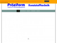 praeziform.de Webseite Vorschau