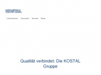 kostal.com Webseite Vorschau