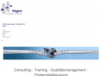 hagen-consulting.de Webseite Vorschau