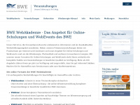 bwe-seminare.de Webseite Vorschau