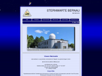 sternwarte-bernau.de Webseite Vorschau