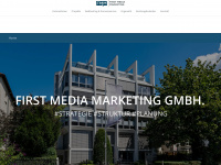 first-media.eu Webseite Vorschau