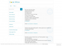 coole-witze.net Webseite Vorschau