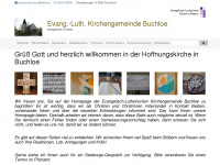 buchloe-evangelisch.de Webseite Vorschau