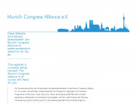 munich-congress-alliance.de Webseite Vorschau