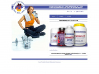 psp-nutrition.de Webseite Vorschau