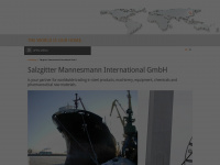 salzgitter-mannesmann-international.com Webseite Vorschau