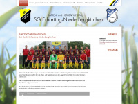 sg-erharting-niederbergkirchen.com Webseite Vorschau