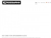 grossmann-audio.de Webseite Vorschau