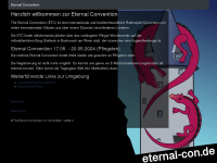 eternal-con.de Webseite Vorschau