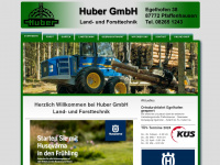 huber-forst.com Webseite Vorschau