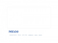 sence.de Webseite Vorschau