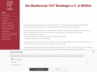 Musikverein-bombogen.de