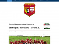 blaskapelle-bissendorf-holte.de Webseite Vorschau