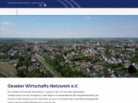geseker-wirtschafts-netzwerk.de Webseite Vorschau