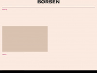 borsen.dk Webseite Vorschau