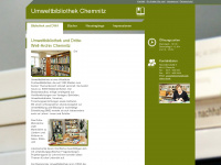 umweltbibliothek-chemnitz.de Webseite Vorschau