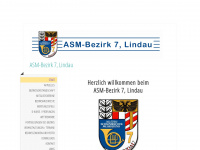 asm-bezirk7-lindau.de Webseite Vorschau
