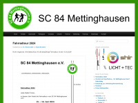 sc84mettinghausen.de Webseite Vorschau