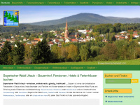 bayerischenwald.com Webseite Vorschau